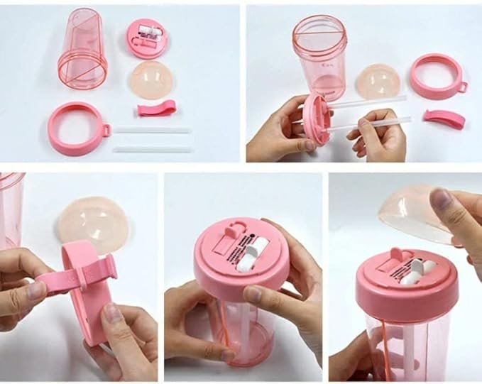 Dual Use Water Bottle ? 2-in-1 Hot & Cold Flask with Cup Lid ? Leakproof Stainless Steel Bottle for Travel, Office, Gym & Outdoor Use (500ML)