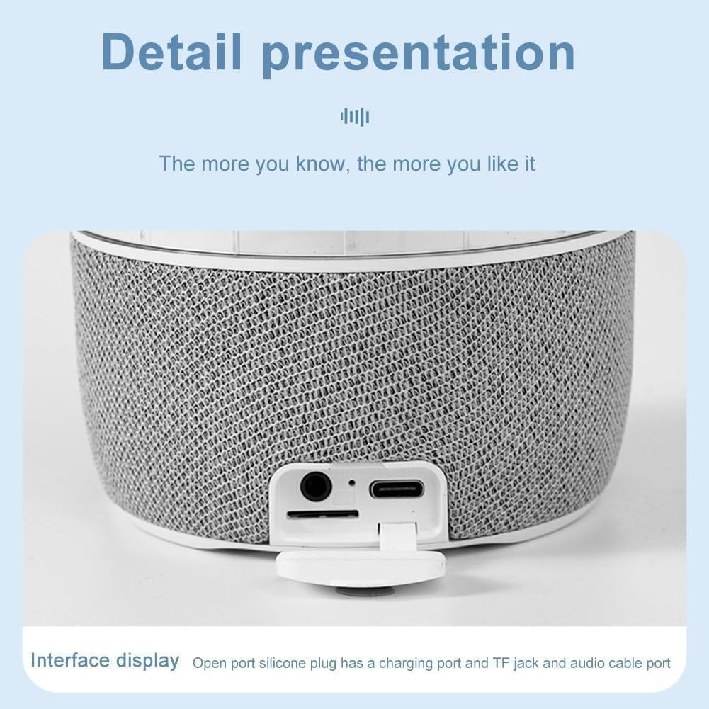 Jellyfish Lamp with Bluetooth Speaker ? LED Color-Changing Aquarium Mood Light, Realistic Floating Jellyfish, Remote Control, USB Powered Night Light for Home, Office & Kids Room