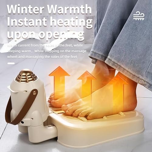 3 in 1 Shoe Dryer ? Electric Shoe, Glove & Boot Warmer with Adjustable Heat & Timer, Portable Deodorizing Dryer for Wet Footwear, Sports Shoes & Winter Gear