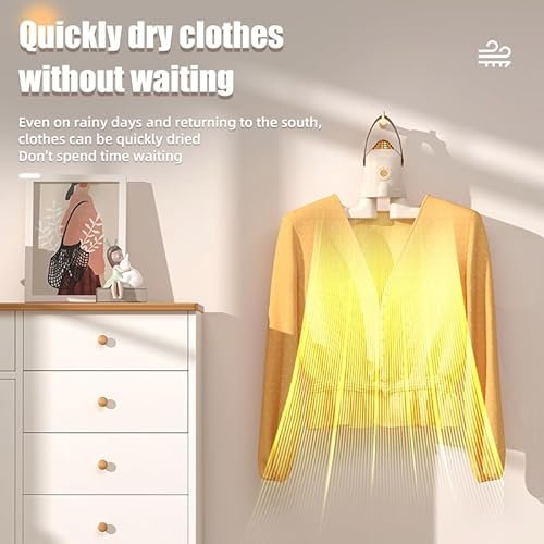 3 in 1 Shoe Dryer ? Electric Shoe, Glove & Boot Warmer with Adjustable Heat & Timer, Portable Deodorizing Dryer for Wet Footwear, Sports Shoes & Winter Gear