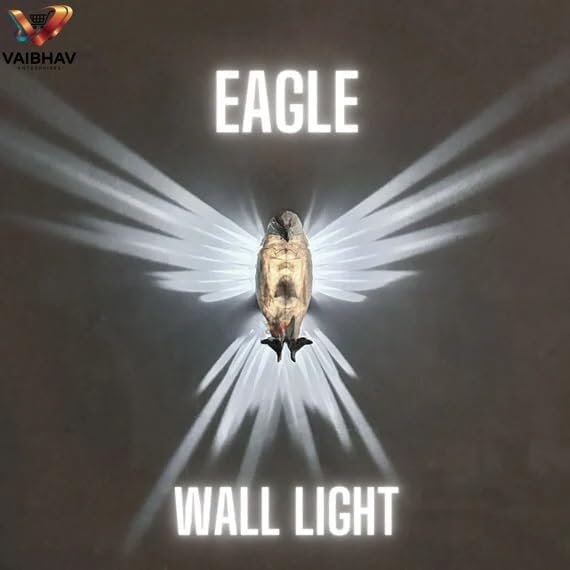 3D Eagle Wall Light ? LED Night Lamp with Remote, Creative Wall-Mounted Light for Bedroom, Living Room & Home D?cor, USB Powered
