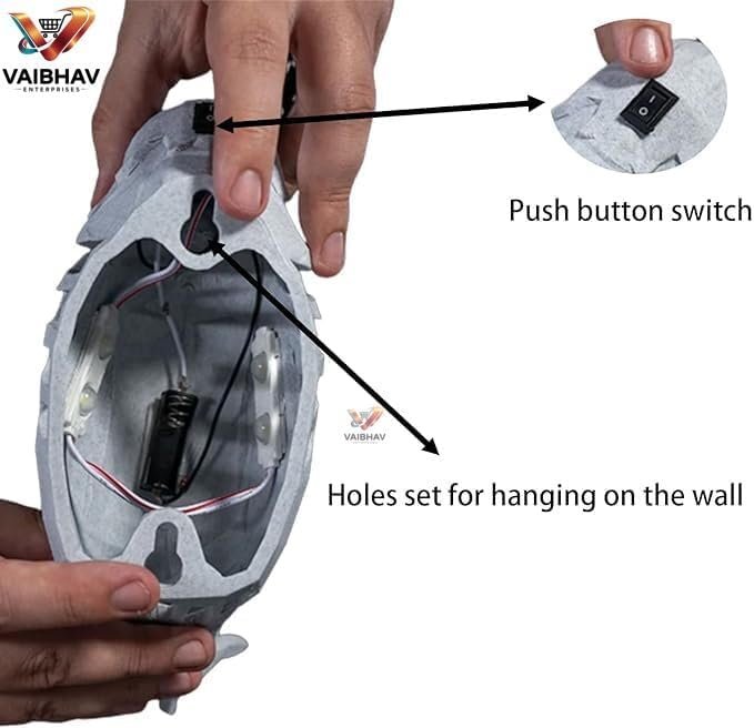 3D Eagle Wall Light ? LED Night Lamp with Remote, Creative Wall-Mounted Light for Bedroom, Living Room & Home D?cor, USB Powered