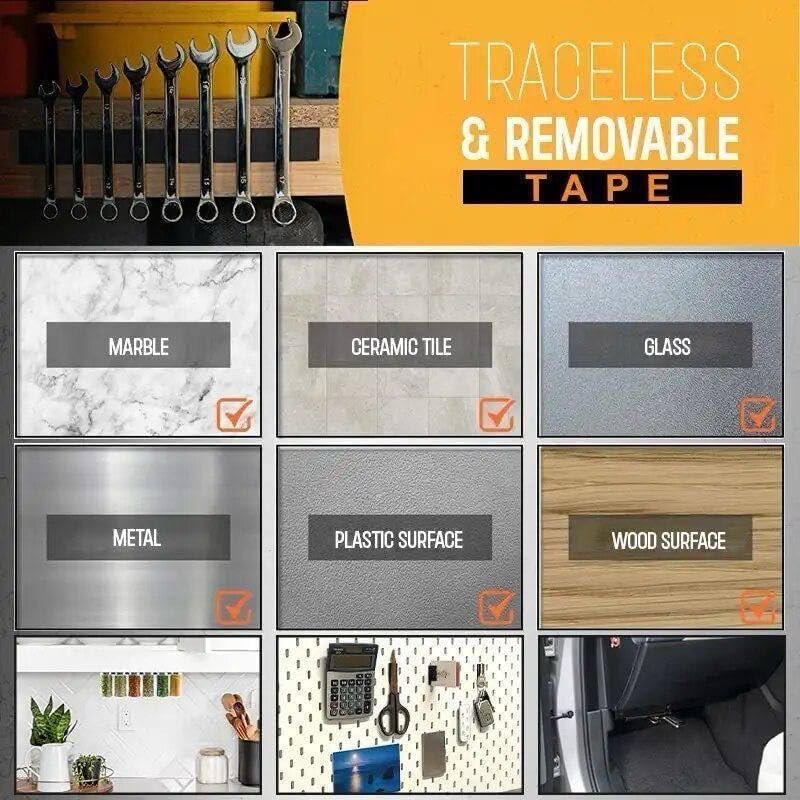 Magnetic Tape Roll ? 1CM & 2CM Width x 3 Meter Length, Flexible Self-Adhesive Magnet Strip for Crafts, DIY Projects, Refrigerator & Office Use