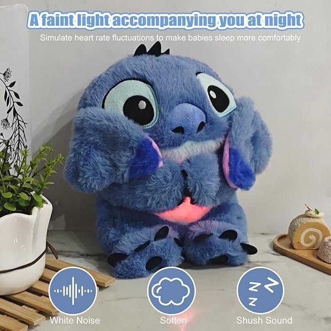 Breathing Koala Plush Toy ? Calming Sleep Companion with Simulated Breathing Motion for Babies & Kids, Soft Cuddly Stuffed Animal for Anxiety Relief & Comfort