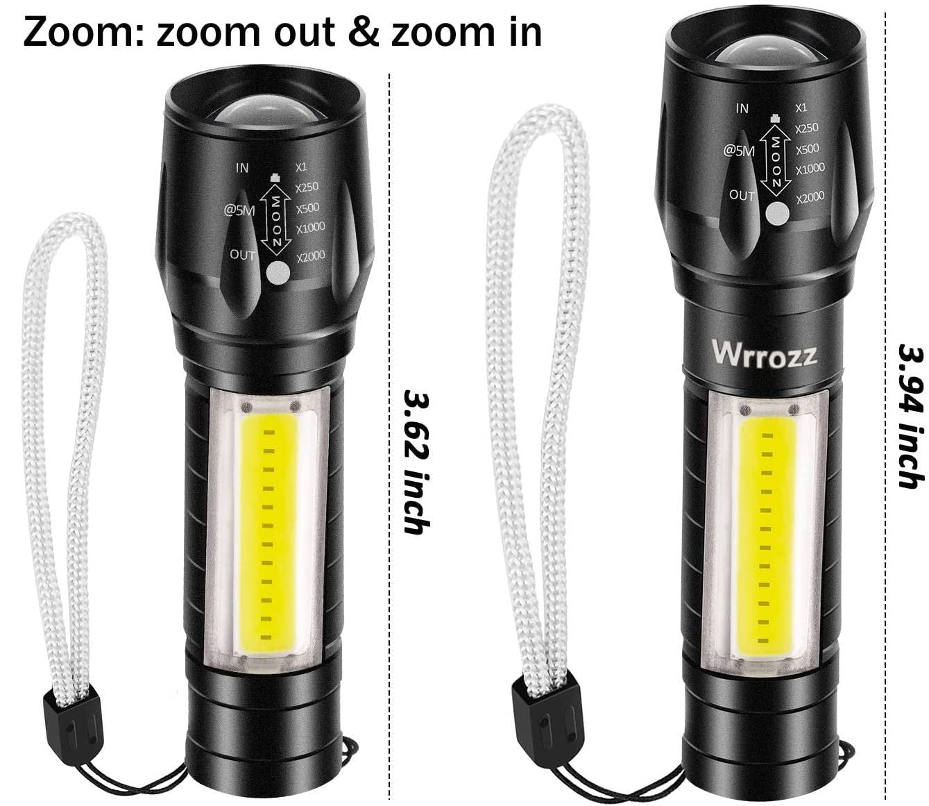 Rechargeable USB Mini Torch Light ? Compact LED Flashlight with Keychain Clip, USB Charging, Waterproof & Pocket-Sized for Travel, Camping & Emergency Use