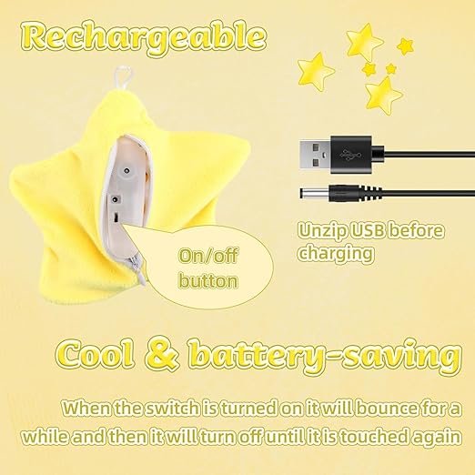 Angry Starfish Toy ? Funny Stress Relief Toy for Kids & Adults, Soft Squeeze Silicone Fidget Toy, Cute Desktop Decor & Gag Gift