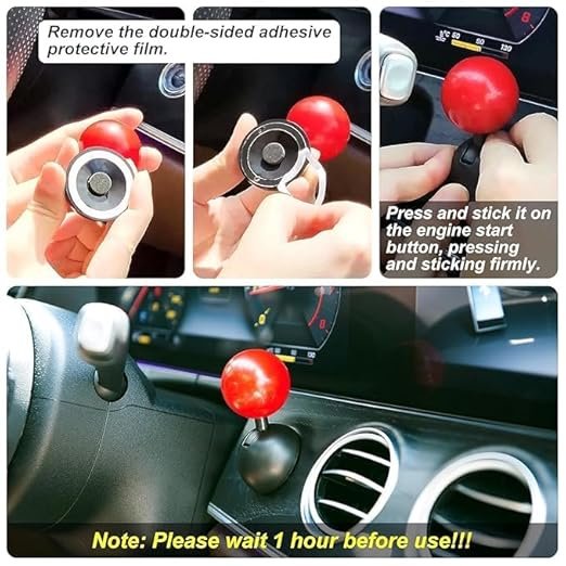 Car Push Button Rocker Switch ? 12V/24V Waterproof Toggle Switch with LED Indicator, ON/OFF Control for Automotive, Marine, Boat, Truck, and RV