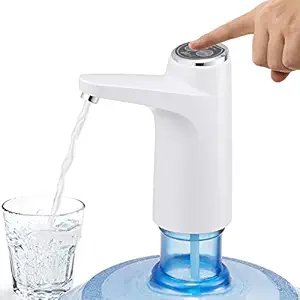 Touch Intelligent Electric Water Pump ? USB Rechargeable Automatic Water Dispenser for Bottles, One-Touch Switch, Portable Drinking Pump for Home & Office