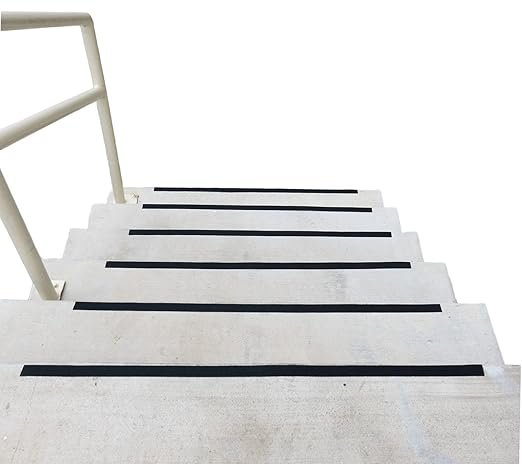 Anti Skid Tape ? High Traction Grip Tape for Stairs, Ramps & Slippery Surfaces, Waterproof Non-Slip Safety Tape for Indoor & Outdoor Use (2 Inch x 5 Meter)
