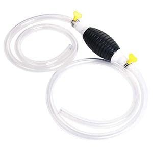 Flexible Manual Oil Transfer Pipe ? Portable Siphon Pump Hose with Hand Pump for Fuel, Water, Gas, Diesel & Oil Transfer | Leak-Proof & Easy to Use