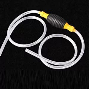 Flexible Manual Oil Transfer Pipe ? Portable Siphon Pump Hose with Hand Pump for Fuel, Water, Gas, Diesel & Oil Transfer | Leak-Proof & Easy to Use