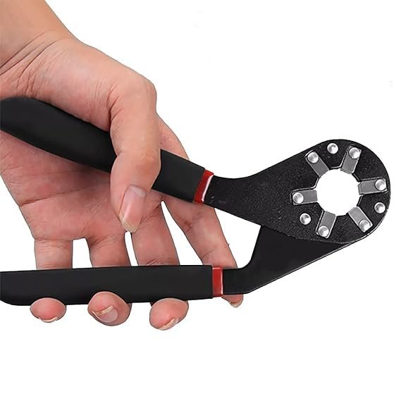 Hexagon Magic Wrench ? Universal Adjustable Double-Ended Wrench Tool, Fits 9?32mm Bolts, Multipurpose Spanner for Plumbing, Auto Repair, Home & DIY ? Self-Adjusting Grip Design