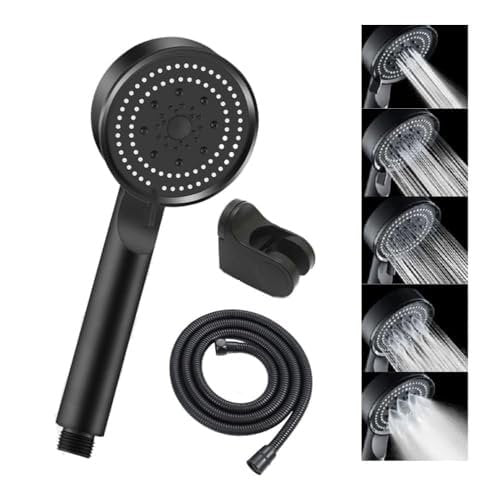 5 Gear Shower Head | Adjustable Water Flow with Multiple Spray Settings | High Pressure Shower Head for Bathroom
