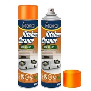 Kitchen Cleaner Foam 500ML ? Powerful Multipurpose Degreasing Spray for Stove, Chimney, Tiles & Countertops ? Instant Foam Cleaning Solution