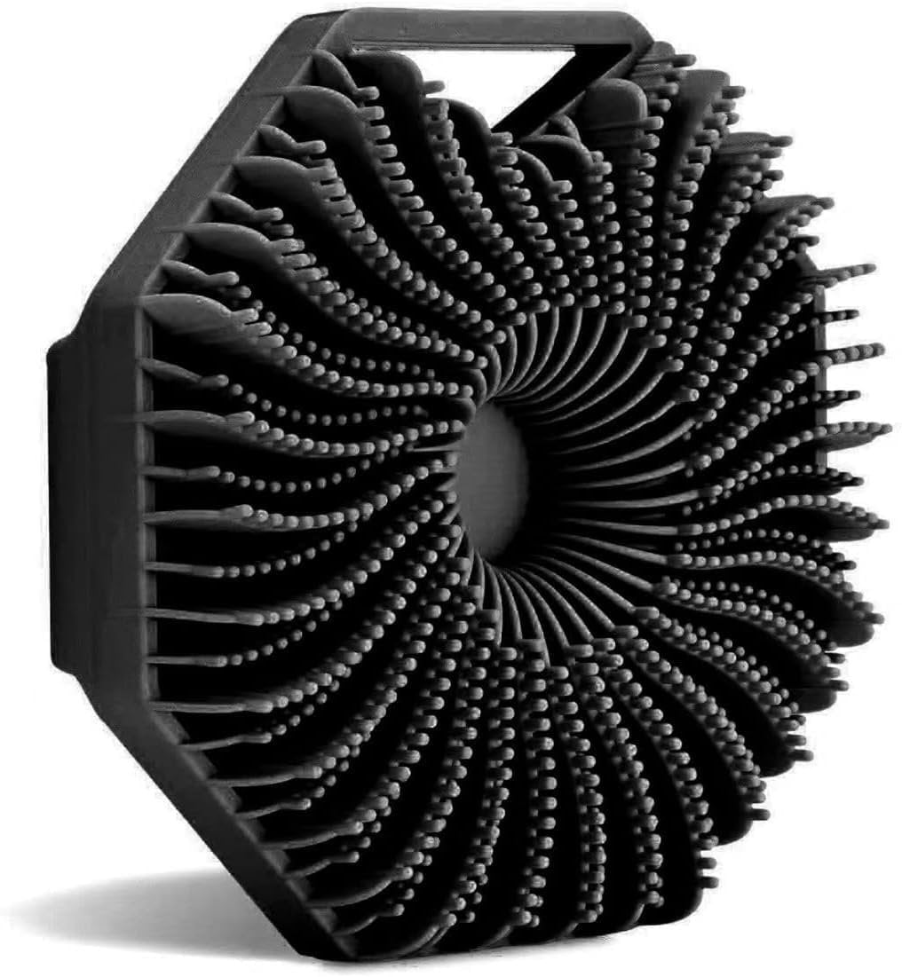 Mini Body Scrubber ? Soft Silicone Exfoliating Shower Brush for Face & Body, Gentle Skin Cleaner for Sensitive Skin, Portable & Quick-Dry Bath Tool for Men & Women