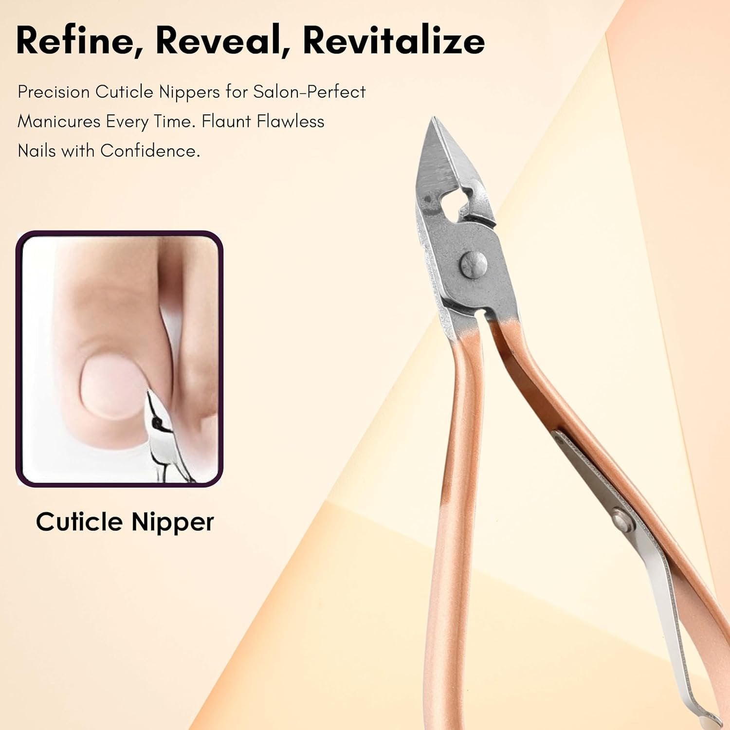 18 PCS Manicure Kit ? Professional Stainless Steel Nail Clippers Set with Grooming Tools for Manicure, Pedicure, Eyebrow, Ear & Facial Care, Portable Travel Case for Men & Women