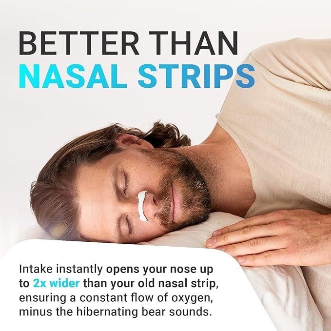 Magnetic Nasal Strips ? Breath Enhancing Allergy Relief Strips for Congestion, Snoring Reduction, and Improved Airflow, Comfortable & Hypoallergenic