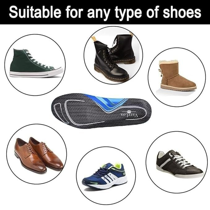 Foot Correction Insole ? Orthopedic Arch Support Insoles for Flat Feet, Plantar Fasciitis & Posture Alignment, Pain Relief Shoe Inserts for Men & Women