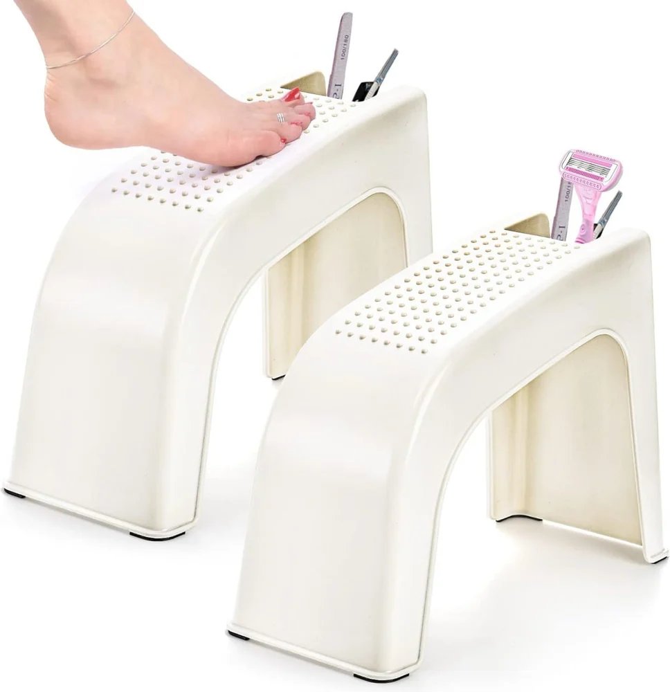 Pedicure Footstool ? Adjustable Salon Foot Rest Stool for Manicure & Pedicure, Portable Spa Footrest for Home & Professional Use, Non-Slip & Comfortable Design