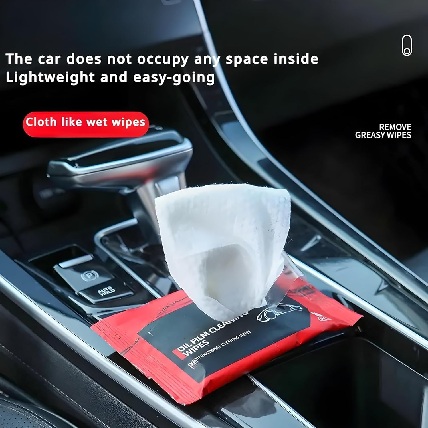 Oil Film Wipes ? Anti-Fog & Oil Remover Wipes for Car Windshield, Glass & Mirrors, Streak-Free Cleaner for Clear Visibility (Pack of 30/50/100)