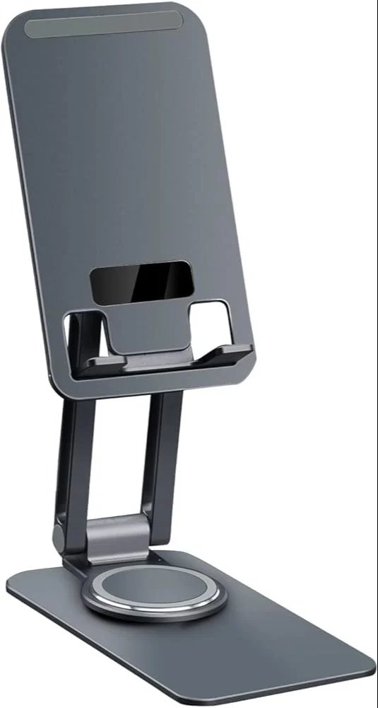Foldable Mobile Stand ? Adjustable Phone Holder for Desk, Portable Compact Stand for Smartphones & Tablets, Universal Angle Viewing Stand for Home & Office