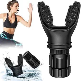 Lung Breathing Trainer ? Respiratory Exercise Device for Lung Capacity & Endurance, Portable Lung Exerciser for Adults, Seniors & Athletes