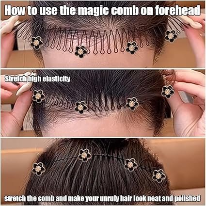 Invisible Hair Clip ? No-Crease, Transparent Hair Claw for All Hair Types, Lightweight & Strong Grip Hairpin for Styling & Daily Wear