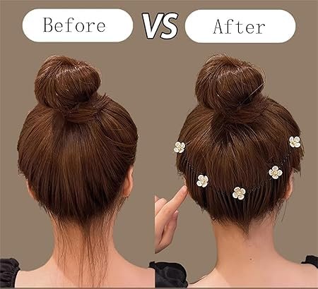 Invisible Hair Clip ? No-Crease, Transparent Hair Claw for All Hair Types, Lightweight & Strong Grip Hairpin for Styling & Daily Wear