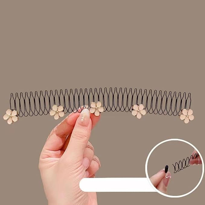 Invisible Hair Clip ? No-Crease, Transparent Hair Claw for All Hair Types, Lightweight & Strong Grip Hairpin for Styling & Daily Wear