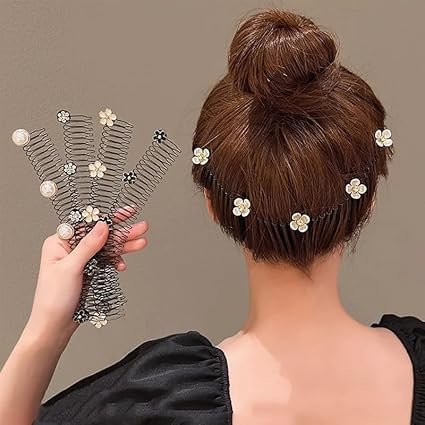 Invisible Hair Clip ? No-Crease, Transparent Hair Claw for All Hair Types, Lightweight & Strong Grip Hairpin for Styling & Daily Wear