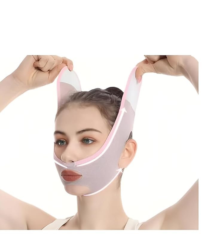 Face Slimming Mask ? V Line Lifting Mask for Double Chin Reduction & Firming | Reusable V-Shaped Face Belt for Women & Men | Skin Tightening Face Lifter