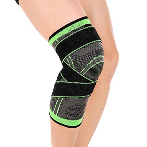 Knee Cap Support Brace ? Adjustable Compression Sleeve for Joint Pain Relief, Sports Injury & Arthritis | Breathable, Anti-Slip, Unisex