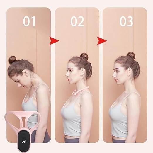 Posture Corrector Device for Men & Women ? Adjustable Back Support Brace for Spine Alignment & Pain Relief | Comfortable Clavicle Support for Shoulder, Neck & Upper Back