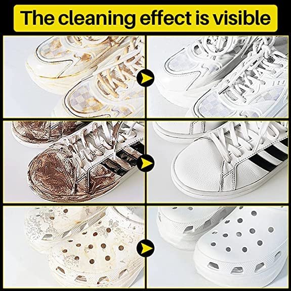 Shoe Cleaning Wipes (Pack of 80) ? Quick Shine Shoe Wipes for Sneakers, Leather, Suede & Canvas | Portable Disposable Shoe Polish Towelettes for Instant Clean