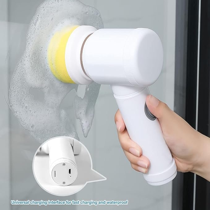 5 in 1 Magic Brush | Multifunctional Cleaning Brush for Home, Kitchen & Car | Durable & Ergonomic Design