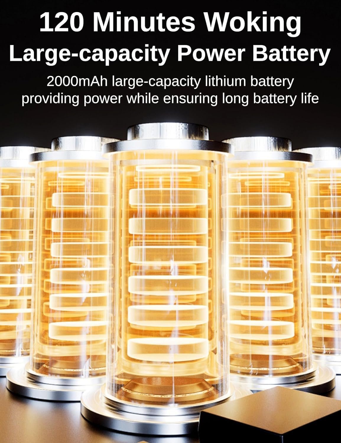 Four Headed Massager Gun ? Deep Tissue Massage Gun with 4 Interchangeable Heads & Adjustable Speed, Muscle Relaxation Tool for Pain Relief & Recovery