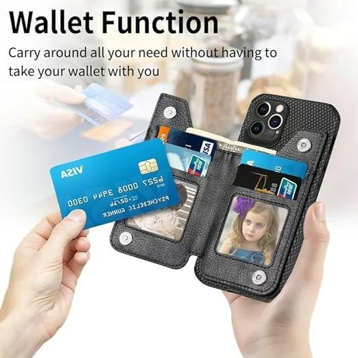 Mobile Card Holder ? Silicone Stick-On Wallet for Phone Back, Slim Credit Card Holder with Adhesive for All Smartphones, ID & Cash Storage Pocket