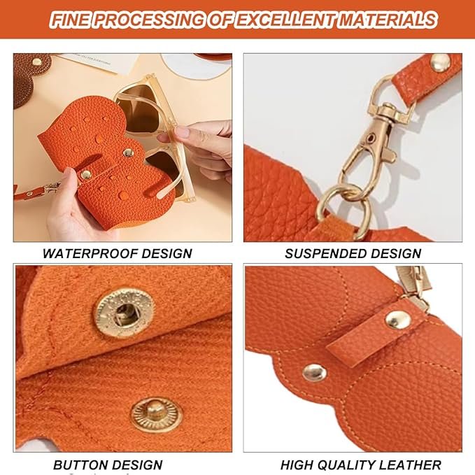 Sunglasses Case Cover ? Hard Shell Eyeglass Protective Box with Zipper Closure & Clip Hook, Lightweight Travel Case for Men & Women