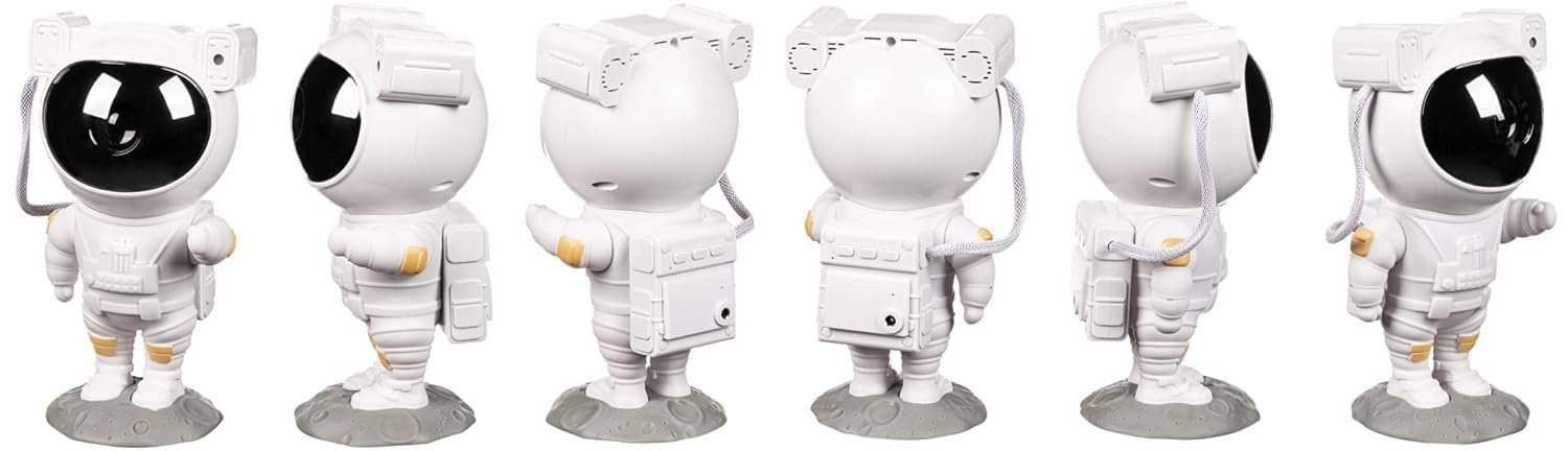 Astronaut Galaxy Projector ? Star Nebula Night Light with Remote Control & Timer | 360? Rotating Space Light Projector for Kids Bedroom, Home Decor, Gifts