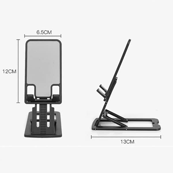 Desktop Replacement Phone Stand | Adjustable Foldable Mobile Holder for Desk | Universal Stand for Smartphones, Tablets, Office & Home Use