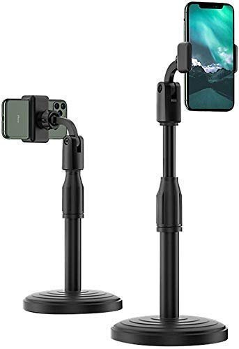 Portable Mobile Stand ? Foldable & Adjustable Phone Holder for Desk, Table & Travel ? Universal Mobile Stand for All Smartphones & Tablets
