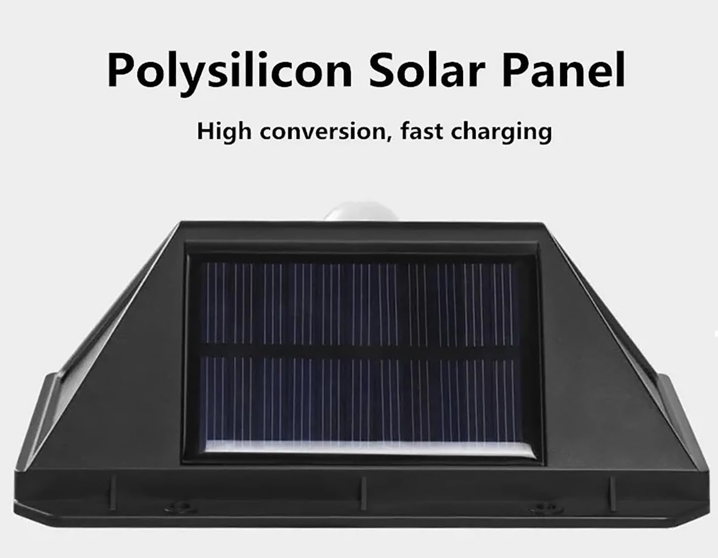 LED Solar Lights Outdoor ? Waterproof Motion Sensor Wall Lights with Auto On/Off, Solar-Powered Security Lights for Garden, Yard, Pathway, Fence & Patio (Pack of 4)