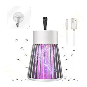 USB Mosquito Killer Lamp | Silent UV Light Insect Trap with Suction Fan | Non-Toxic, Energy-Efficient Mosquito Trap for Home, Bedroom, Office & Outdoor Use