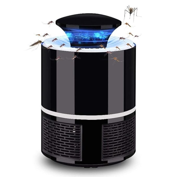 Electric Mosquito Killer Lamp | UV Light Insect Trap with Silent Fan & Noiseless Operation | Non-Toxic Fly & Mosquito Zapper for Home, Bedroom, Office & Outdoor Use