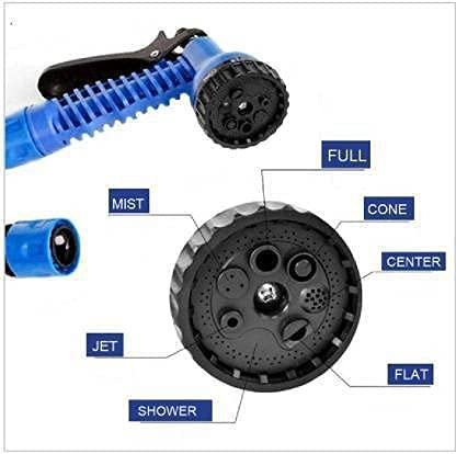 Mini Hose 15M / 50FT | Expandable Garden Water Pipe with Spray Nozzle | Lightweight, Flexible & Leak-Proof Hose for Home, Garden, Car Wash & Outdoor Use