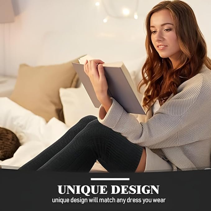 Warm Wool Socks ? Thermal Winter Socks for Men & Women, Soft Thick Knitted Crew Socks for Cold Weather, Outdoor, Hiking & Daily Wear