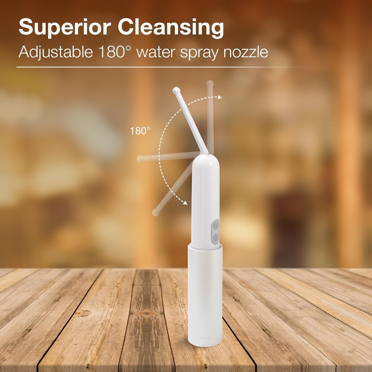 Portable Bidet for Travel ? USB-C Rechargeable Handheld Bidet Sprayer, Compact Personal Hygiene Device with Adjustable Water Pressure for Outdoors & Home Use