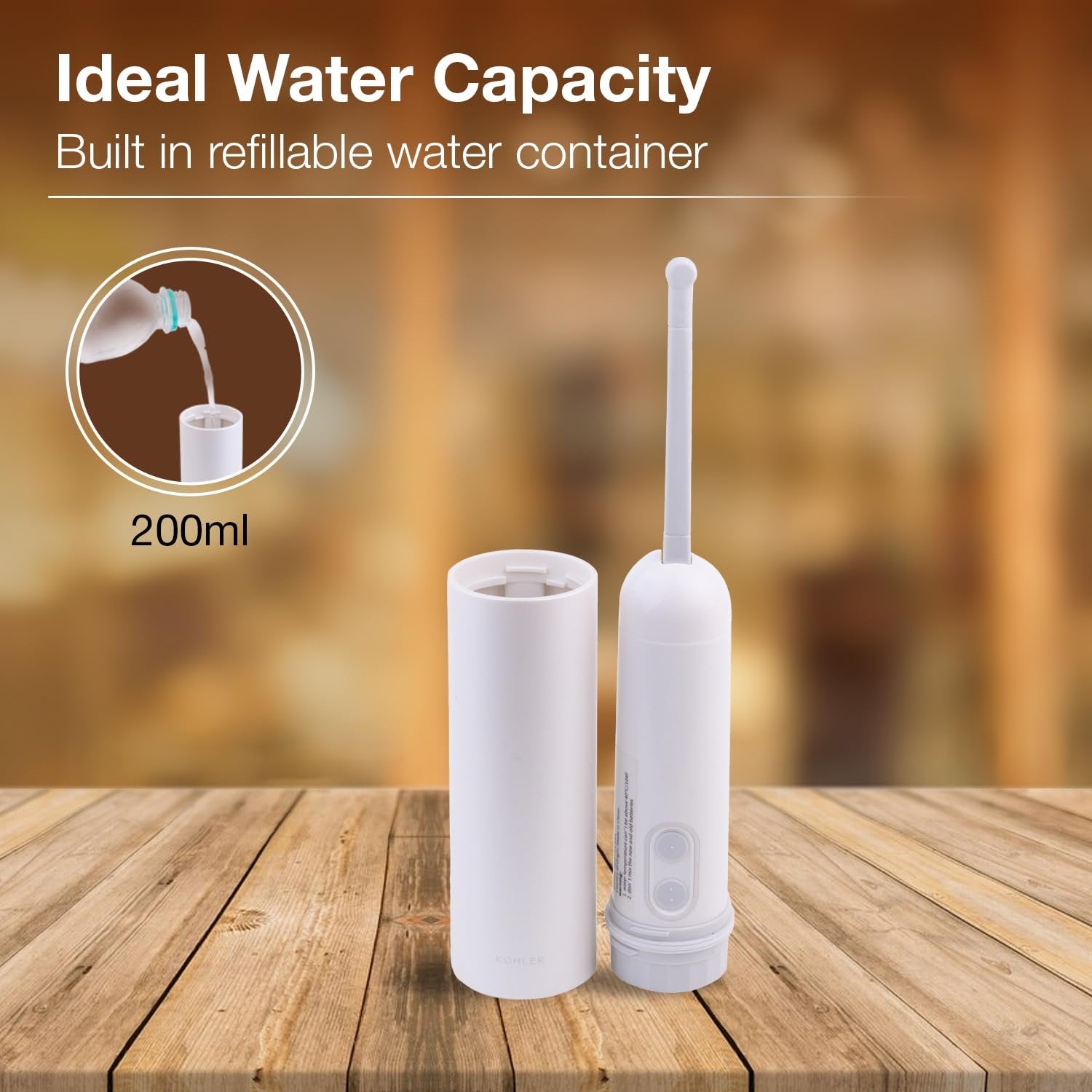 Portable Bidet for Travel ? USB-C Rechargeable Handheld Bidet Sprayer, Compact Personal Hygiene Device with Adjustable Water Pressure for Outdoors & Home Use