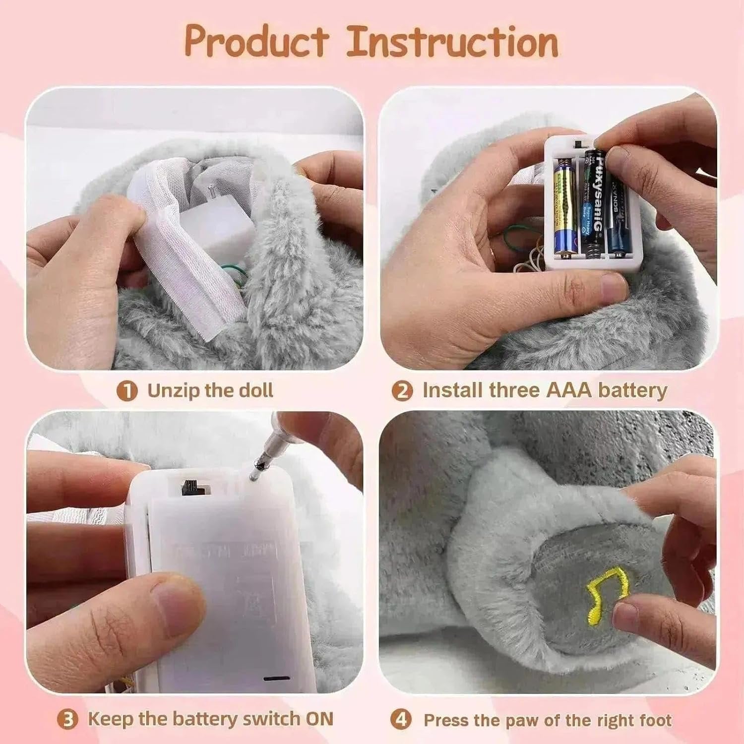 Breathing Elephant Plush Toy ? Soft Soothing Sleep Companion for Babies & Kids, Simulated Breathing Motion with Calming Effect, Cuddly Bedtime Stuffed Animal