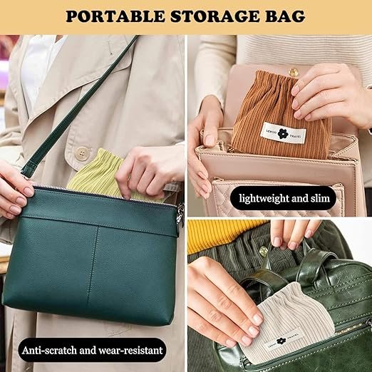 Elastic Storage Bag ? Stretchable Mesh Organizer Pouch for Car, Home, or Office, Multi-Purpose Space Saver with Adjustable Straps & Strong Elastic Material